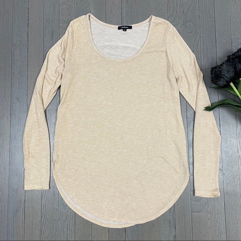 ambiance Long Sleeve Tunic Lounge Athleisure Top